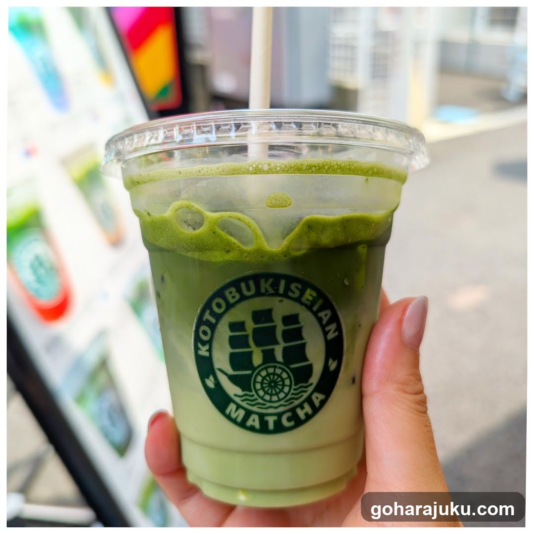 Matcha Crepe Kotobuki-sei-an Takeshita St. Harajuku