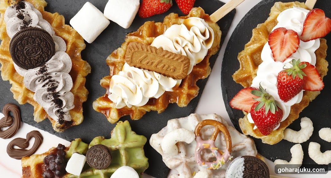 韓国ワッフル＆クロッフル ×大王チーズ10円パン原宿店 Waffle GongJang