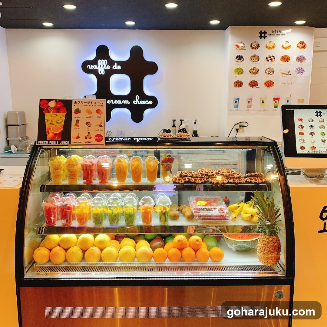 韓国ワッフル＆クロッフル ×大王チーズ10円パン原宿店 Waffle GongJang