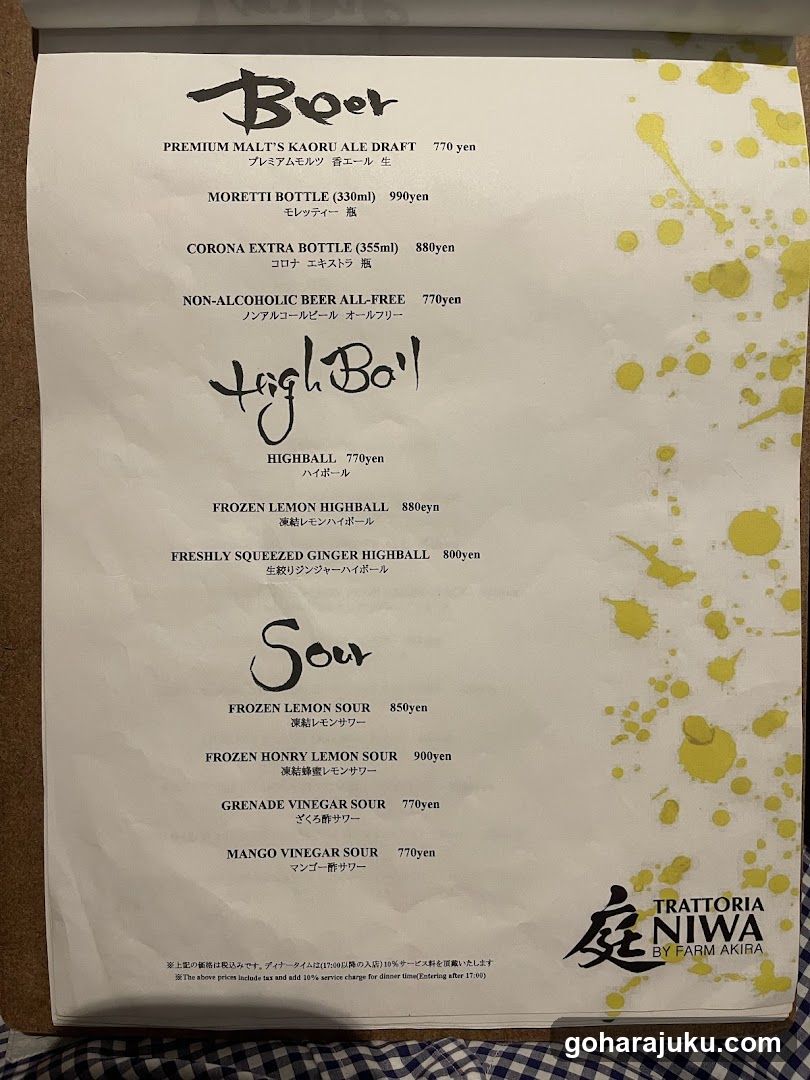 Trattoria Niwa