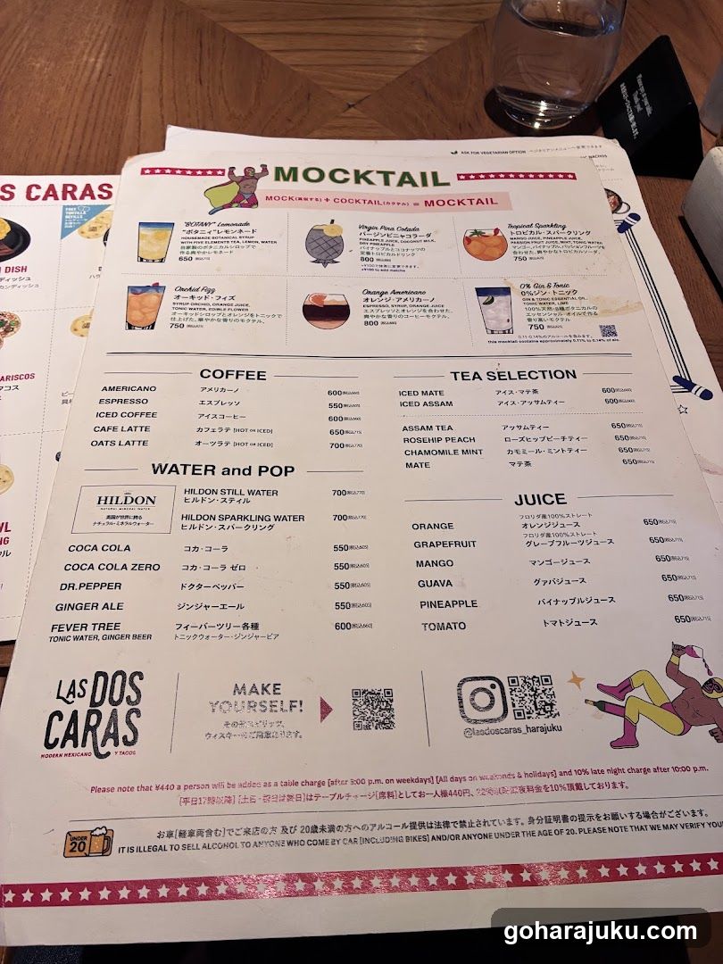 LAS DOS CARAS MODERN MEXICANO Y TACOS