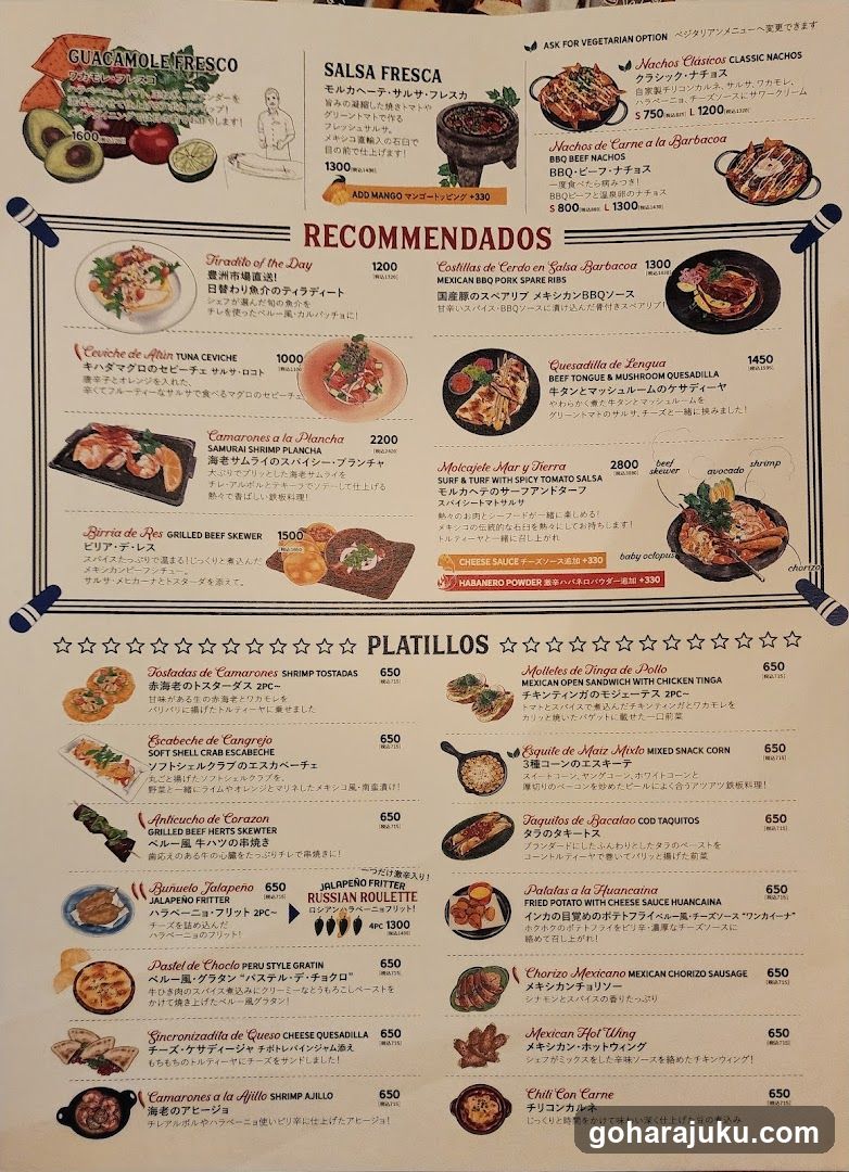 LAS DOS CARAS MODERN MEXICANO Y TACOS