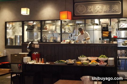 Restaurant Interior with Bar Counter