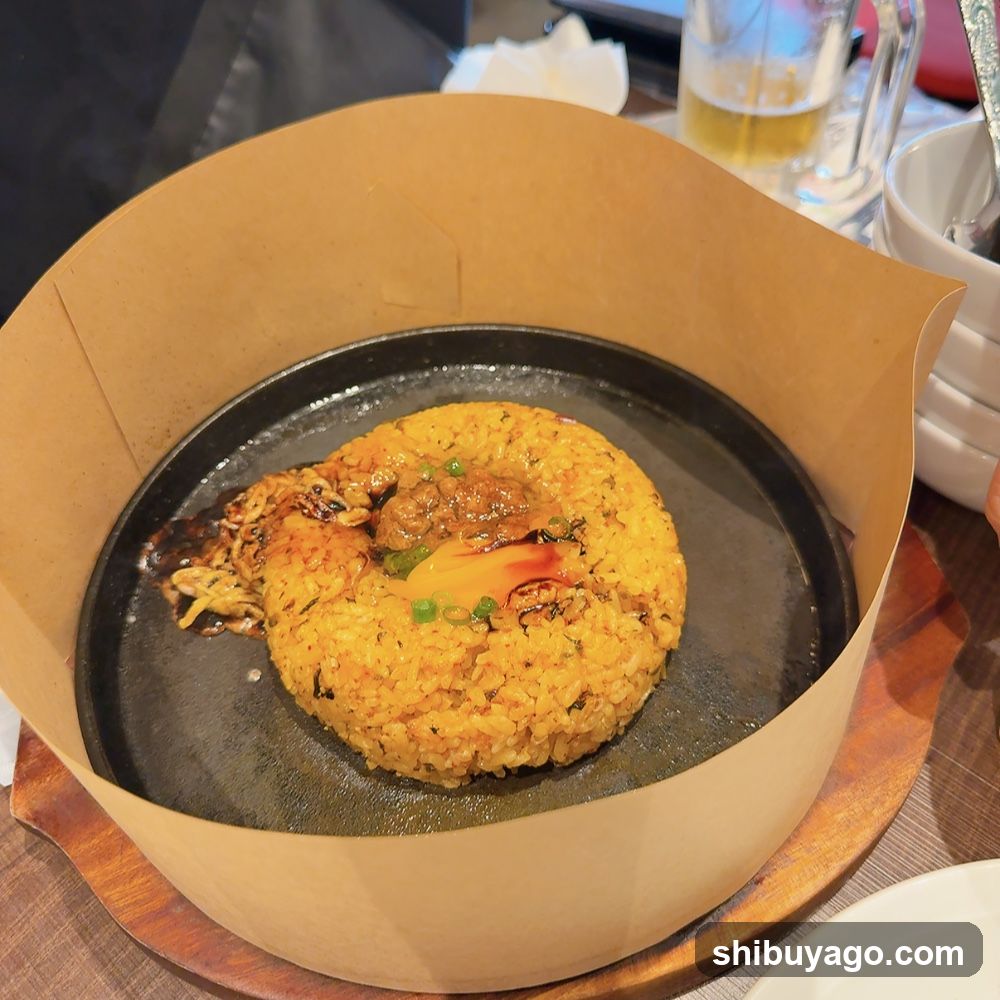 Sizzling Rice Dish