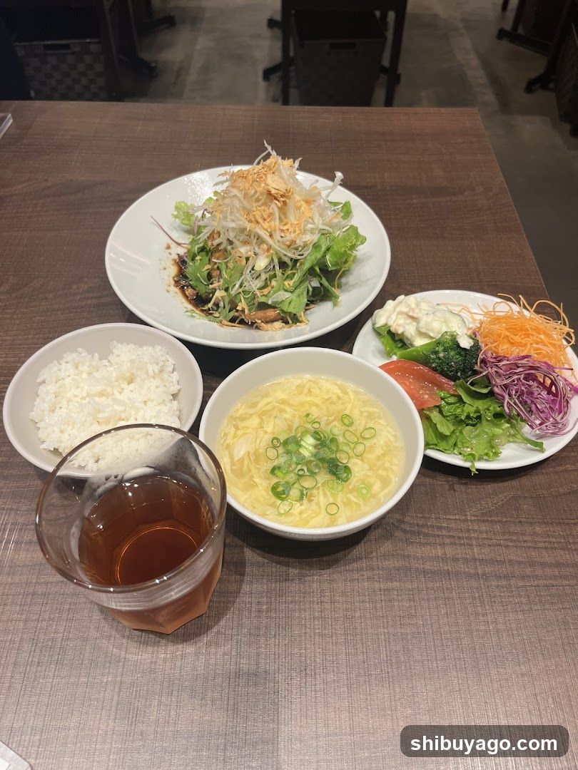 Japanese Meal Spread