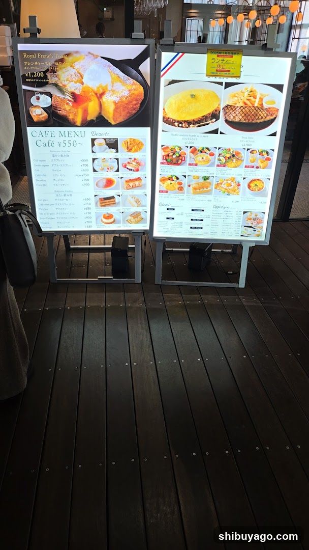 Cafe Menu Boards