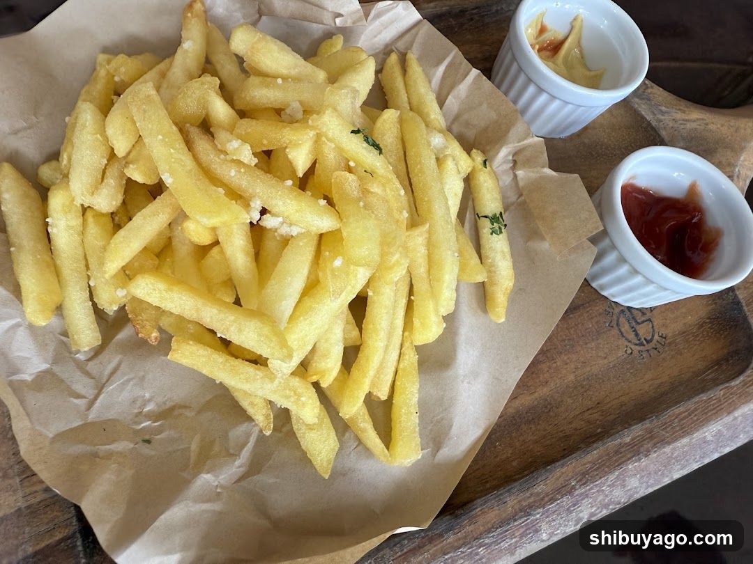 French Fries with Sauces
