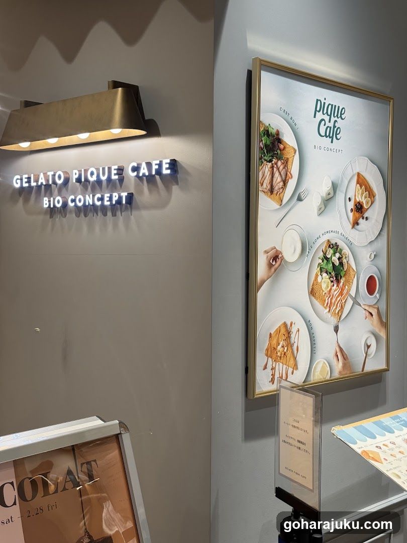 Pique Cafe Interior Display