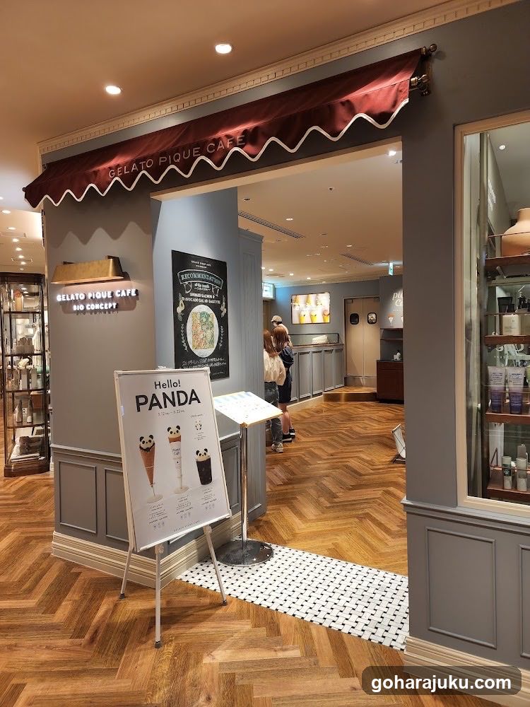 Gelato Pique Cafe Interior View