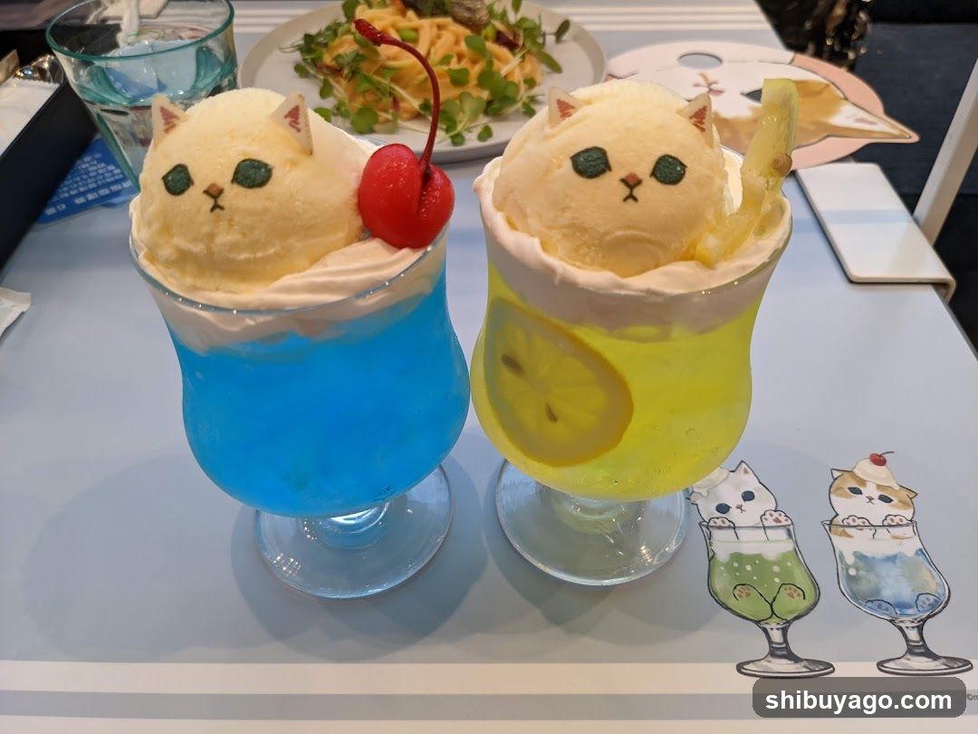 Cat-themed Milkshakes