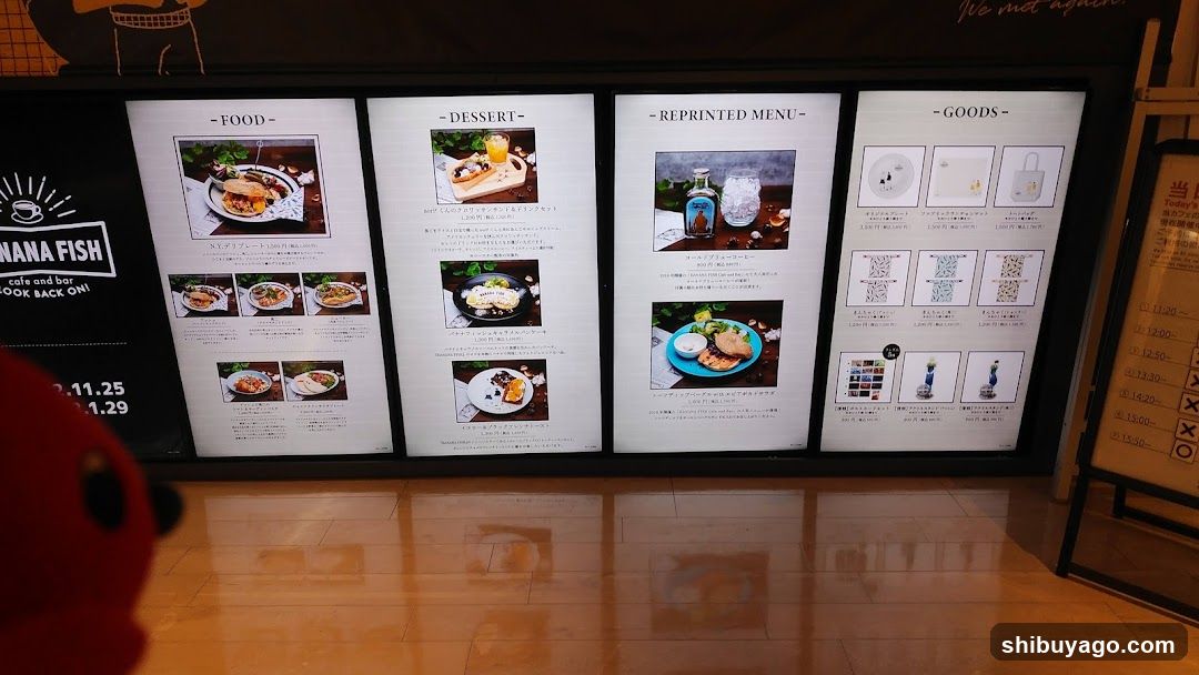 Cafe Menu Display Board