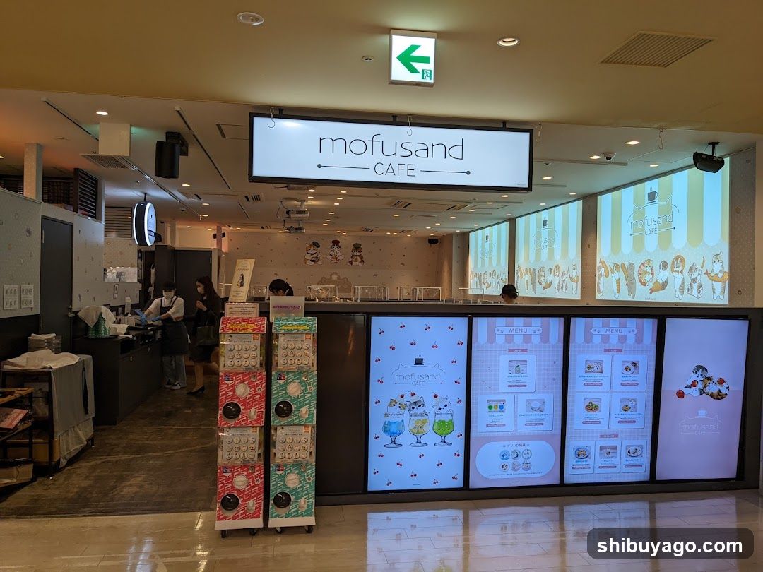 mofusand CAFE Interior View