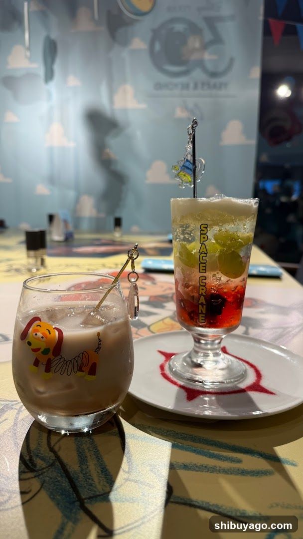 Toy Story Themed Drinks