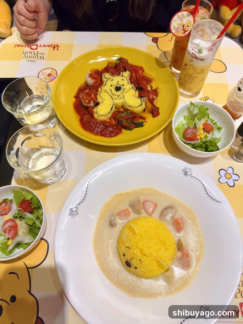 Winnie the Pooh Themed Meal