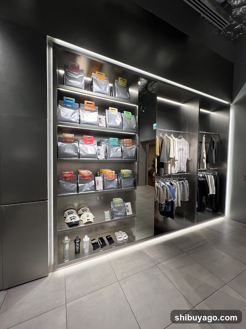 Modern Retail Store Interior Display