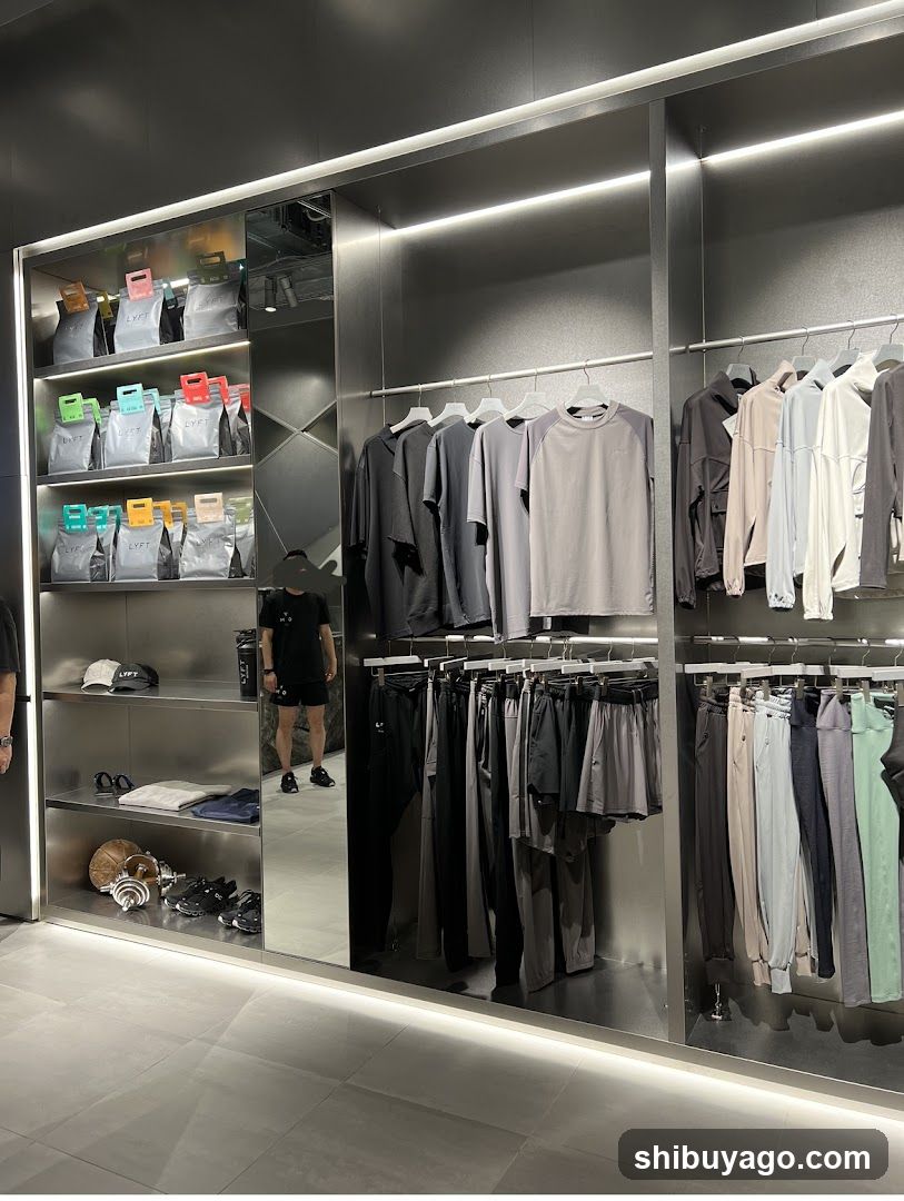 Men's Clothing Store Interior