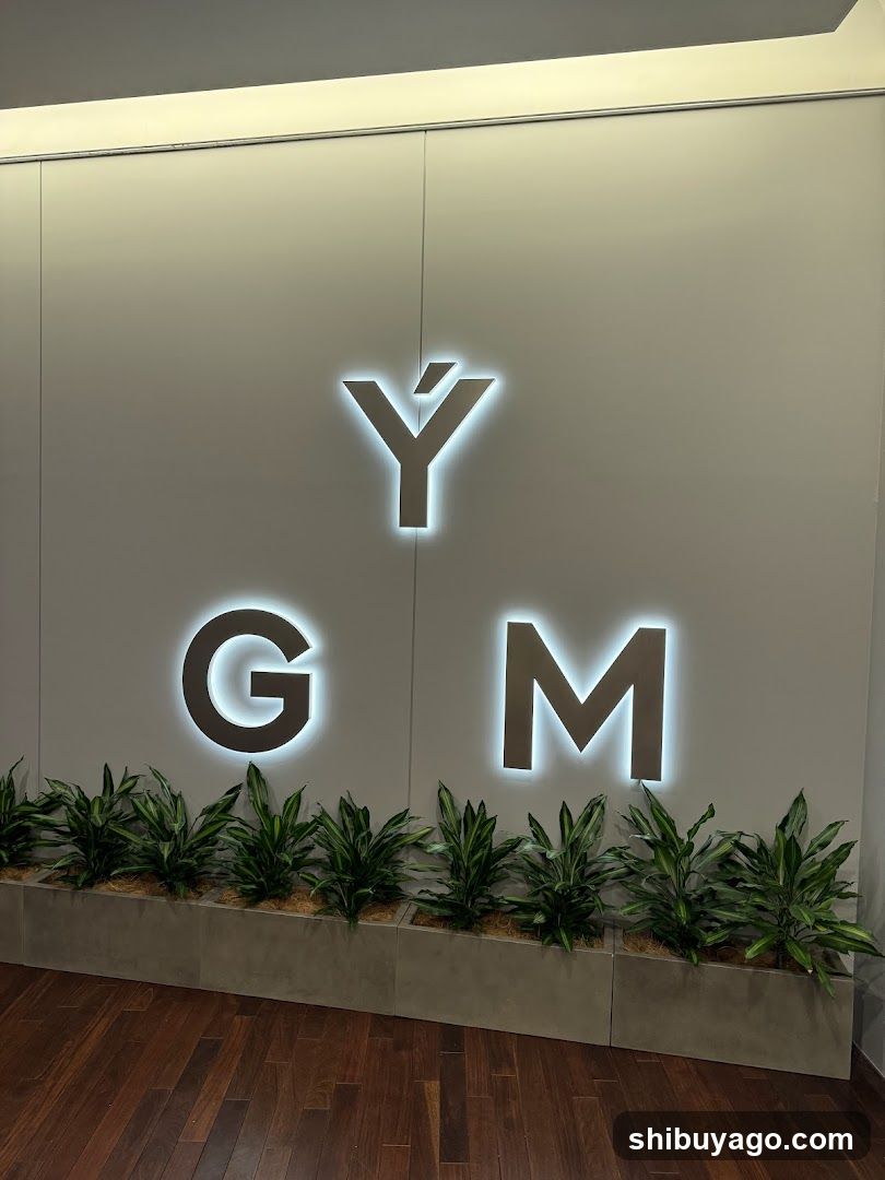 Gym Interior Signage