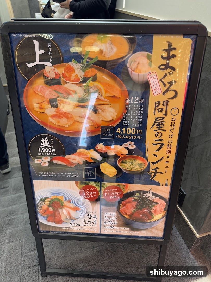 Kaiten-zushi Tuna Wholesale Shop Blessed
