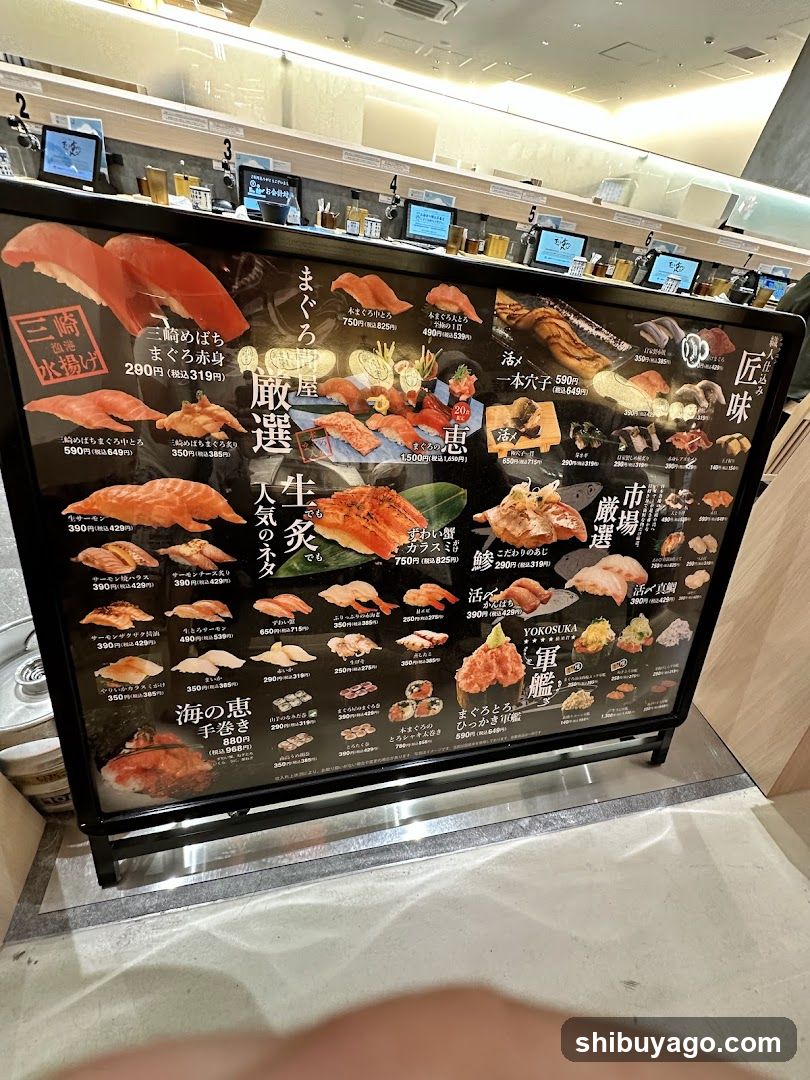 Kaiten-zushi Tuna Wholesale Shop Blessed