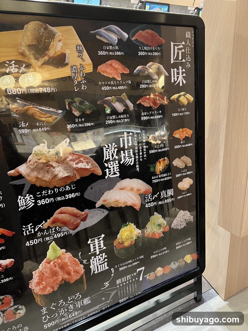 Kaiten-zushi Tuna Wholesale Shop Blessed
