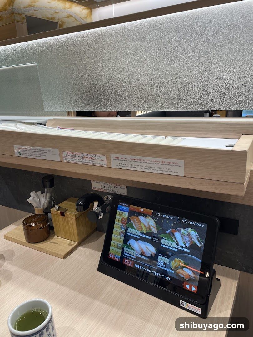 Sushi Restaurant Interior