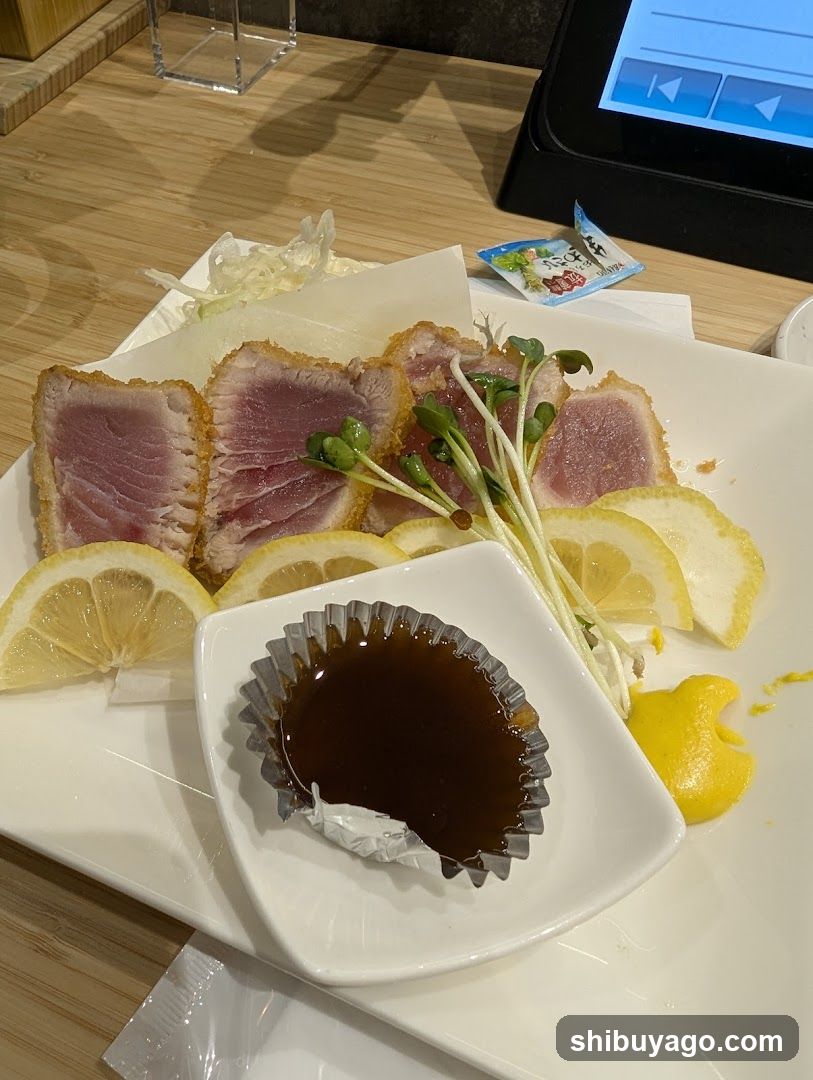 Sashimi Platter with Sauce