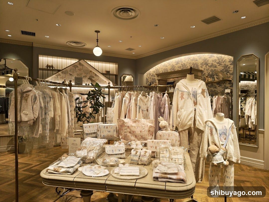 Baby Clothing Store Interior Display