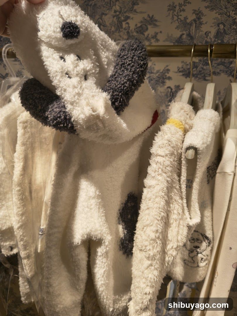 Fuzzy Animal Onesie Display