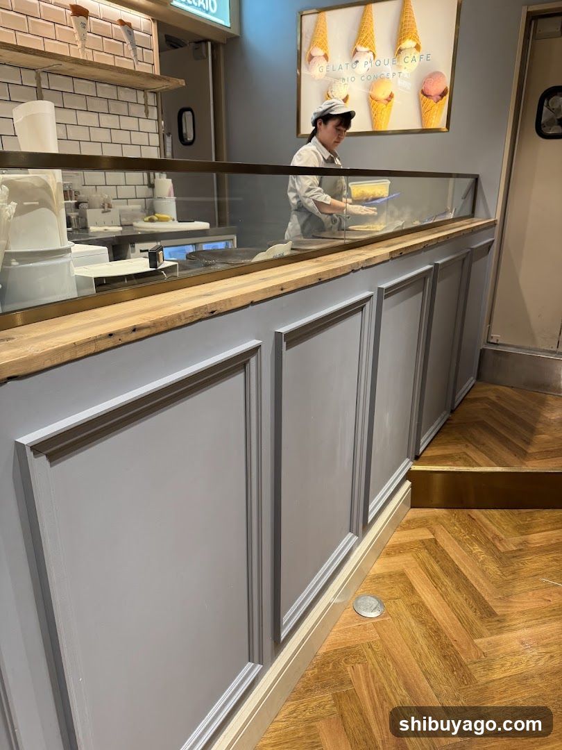 Ice Cream Shop Interior