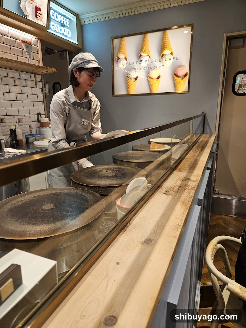 Gelato House Cafe Interior