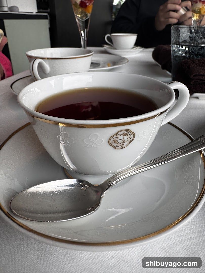 Tea Cup and Spoon on Table
