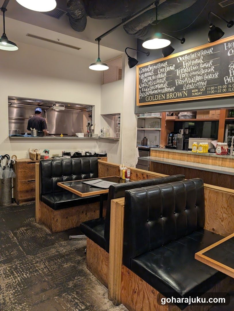 Burger Joint Interior