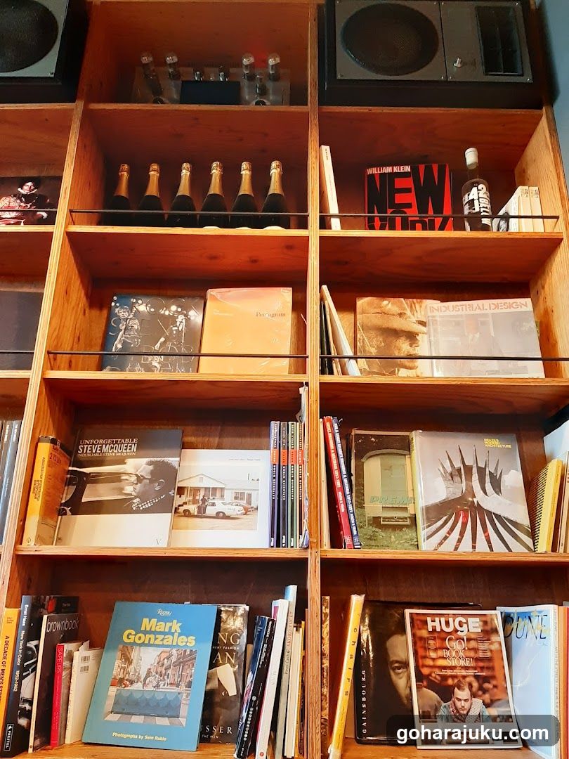 Bookshelf with Art and Design Publications