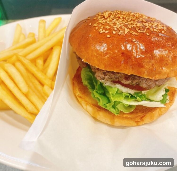 Burger and Fries