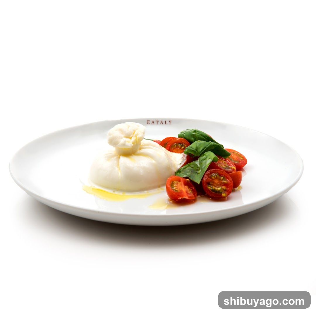 Burrata and Cherry Tomatoes