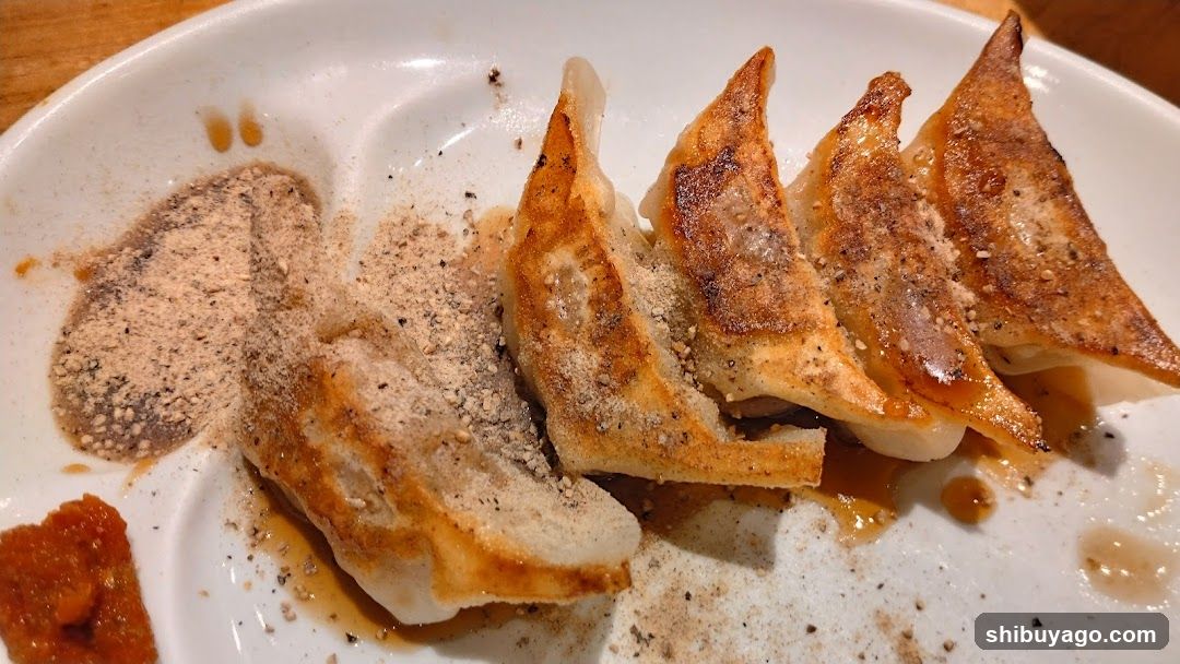 Gyoza with Seasoning