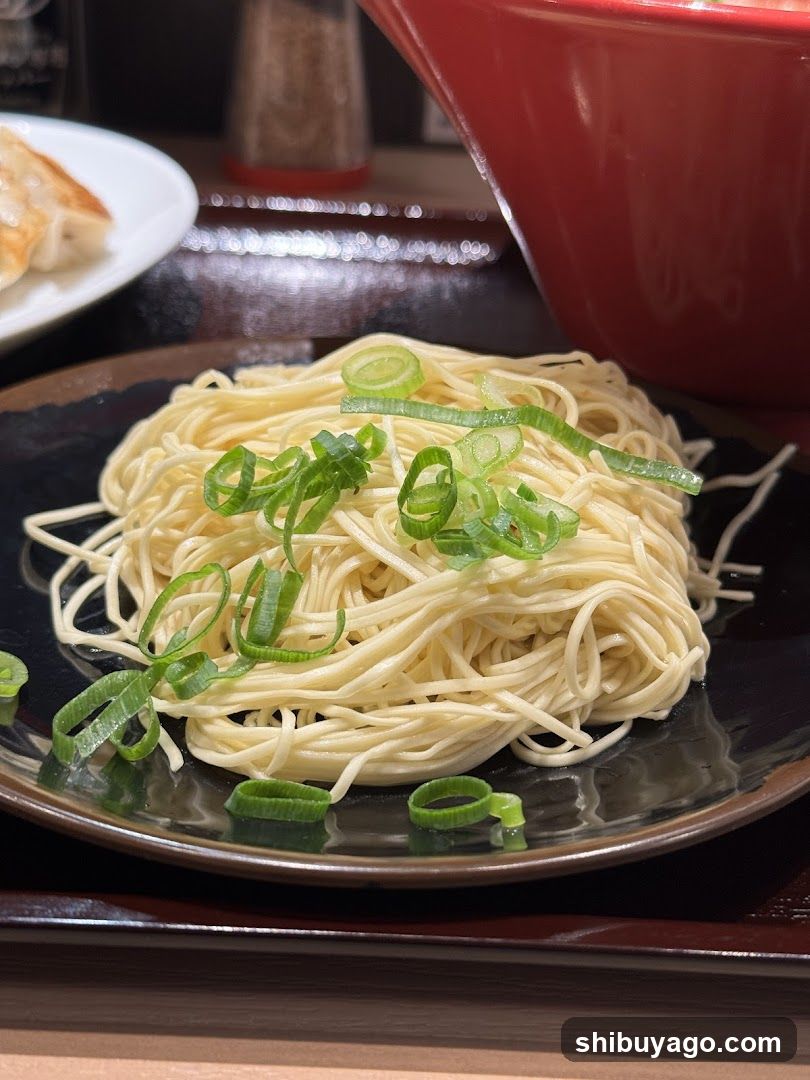 Noodles with Green Onions