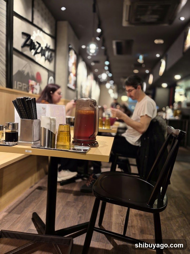 Interior of a restaurant or cafe
