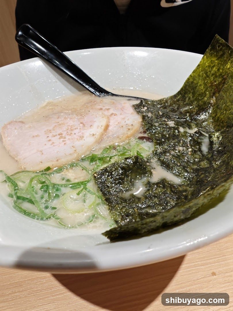 Ramen Bowl with Nori and Pork