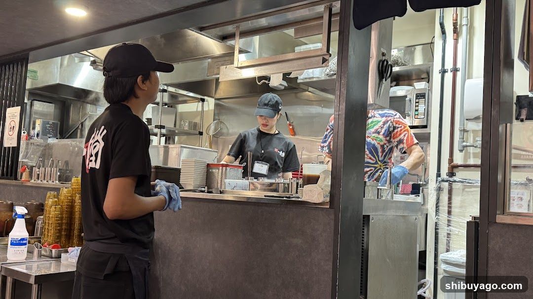 Kitchen Staff at Food Stall