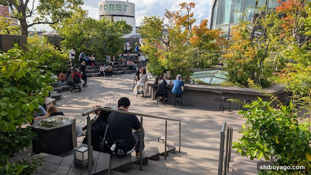 Outdoor Terrace Scene