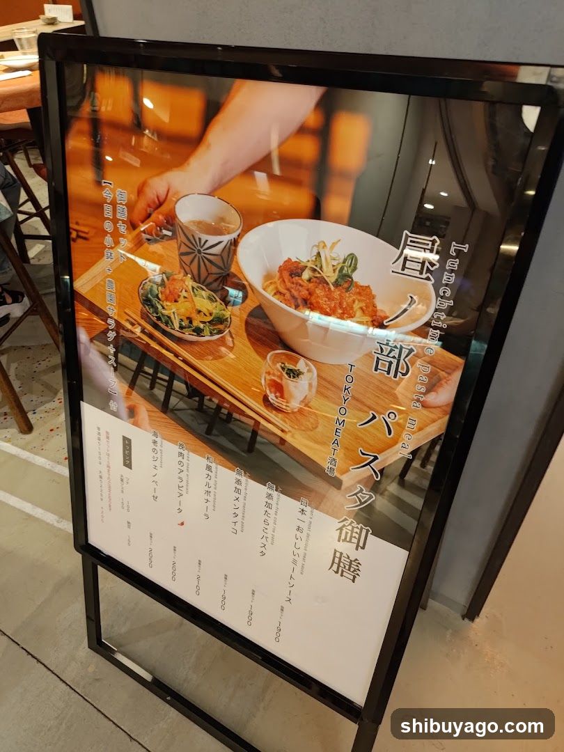 Food Advertisement Stand