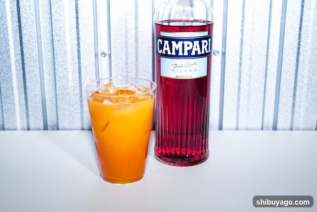 Campari and Orange Drink