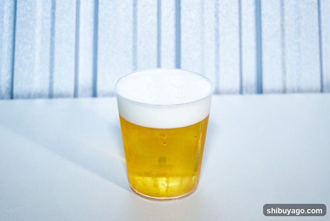 Beer in a glass