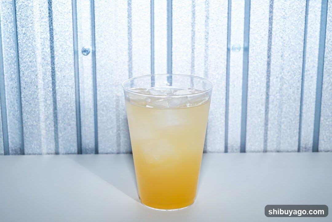 Iced Drink in Glass