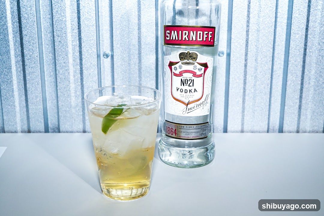 Smirnoff Vodka and Cocktail