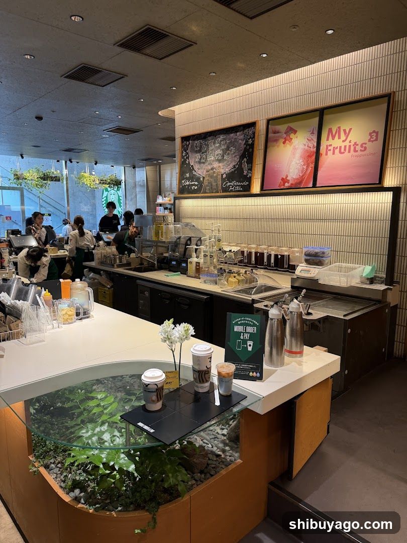 Coffee Shop Interior with Counter and Menu Boards