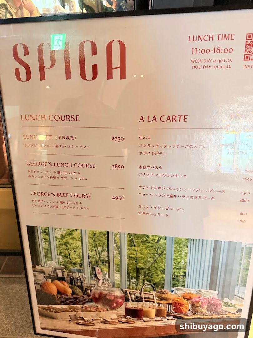 Spica Menu Board