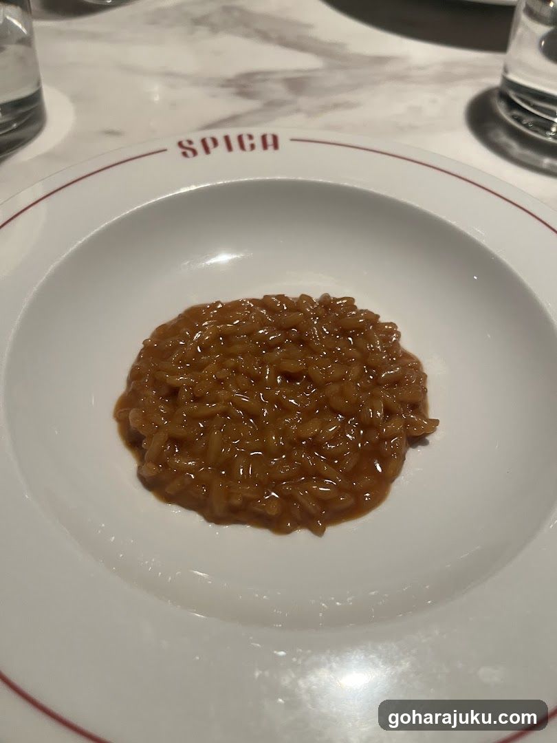 Risotto on a Spica Plate