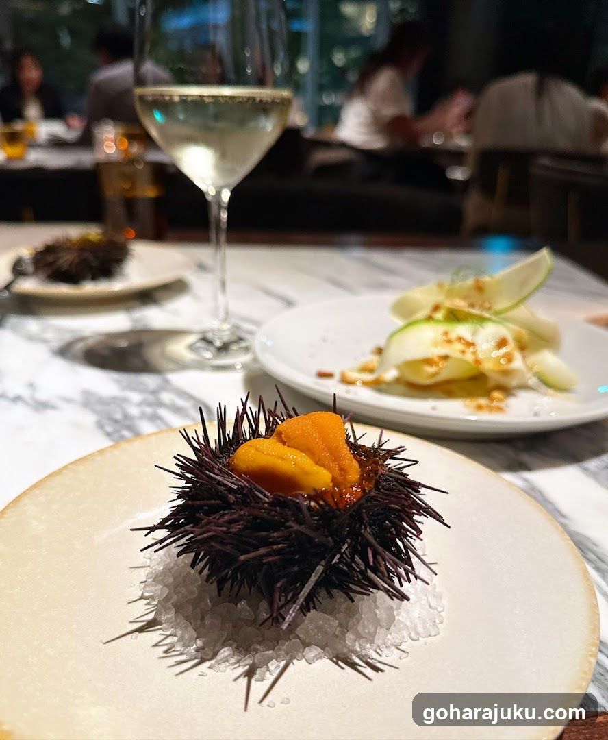 Seafood Plating at a Restaurant